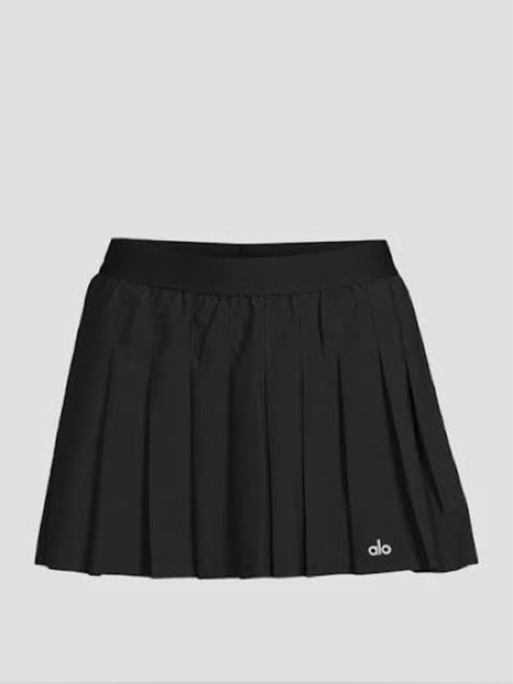 *LIKE NEW* Alo Varsity Tennis Skirt Black Size XS